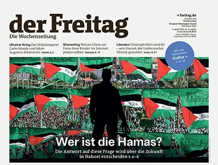 Cover der Freitag-Ausgabe 14/2024