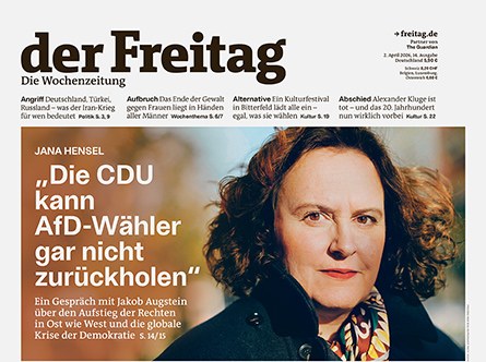 Cover der Freitag-Ausgabe 14/2026
