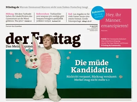 Cover der Freitag-Ausgabe 15/2017