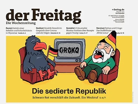 Cover der Freitag-Ausgabe 15/2025