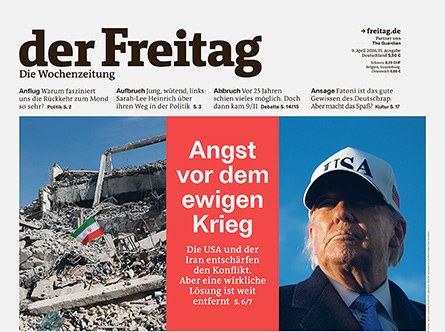 Cover der Freitag-Ausgabe 15/2026