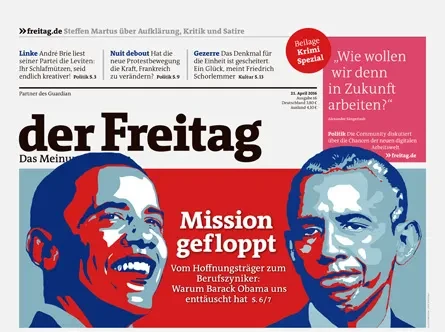 Cover der Freitag-Ausgabe 16/2016