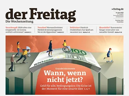Cover der Freitag-Ausgabe 16/2020