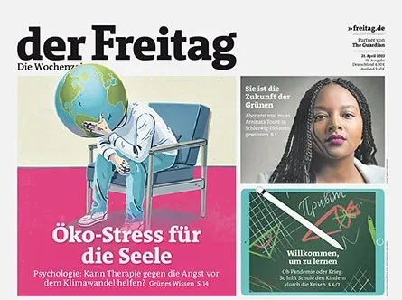 Cover der Freitag-Ausgabe 16/2022