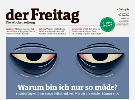 Cover der Freitag-Ausgabe 16/2023