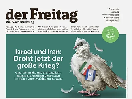 Cover der Freitag-Ausgabe 16/2024