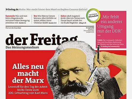 Cover der Freitag-Ausgabe 17/2018
