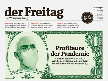 Cover der Freitag-Ausgabe 18/2020