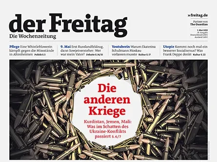 Cover der Freitag-Ausgabe 18/2022