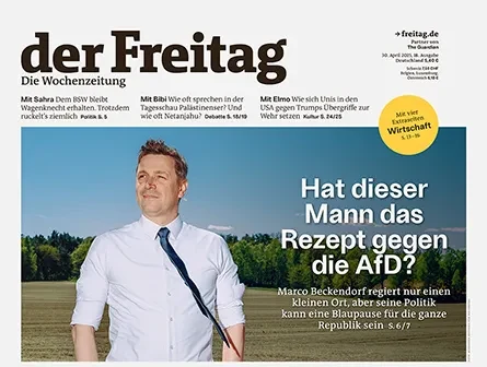 Cover der Freitag-Ausgabe 18/2025