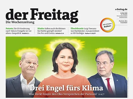 Cover der Freitag-Ausgabe 19/2021