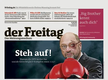 Cover der Freitag-Ausgabe 20/2017