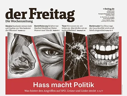 Cover der Freitag-Ausgabe 20/2024