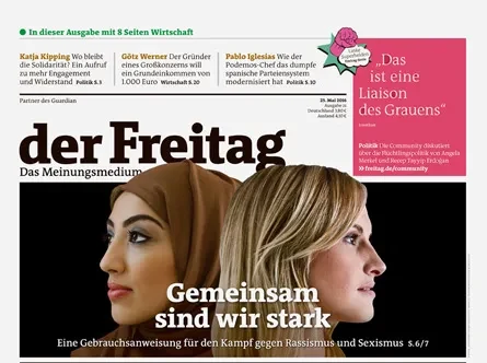 Cover der Freitag-Ausgabe 21/2016
