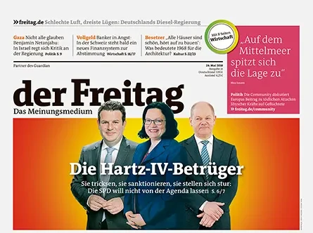 Cover der Freitag-Ausgabe 21/2018