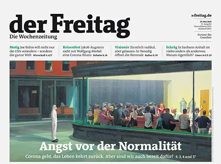 Cover der Freitag-Ausgabe 21/2021