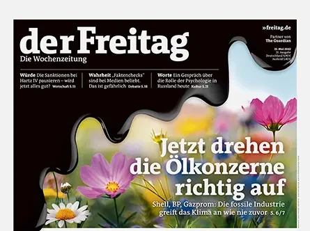 Cover der Freitag-Ausgabe 21/2022