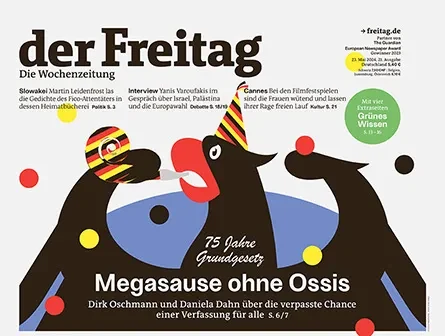 Cover der Freitag-Ausgabe 21/2024