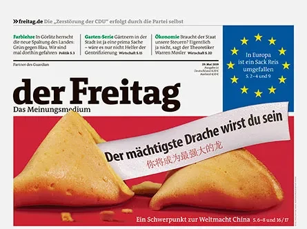 Cover der Freitag-Ausgabe 22/2019