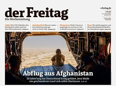 Cover der Freitag-Ausgabe 22/2021