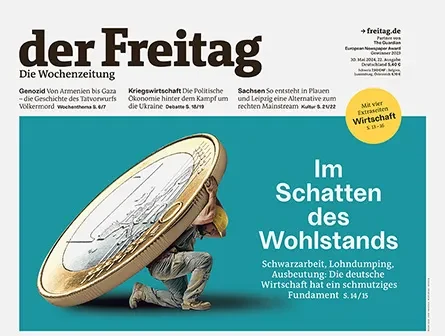 Cover der Freitag-Ausgabe 22/2024