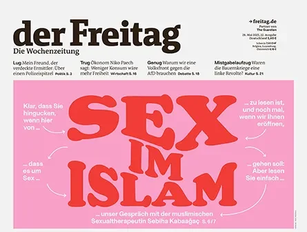 Cover der Freitag-Ausgabe 22/2025