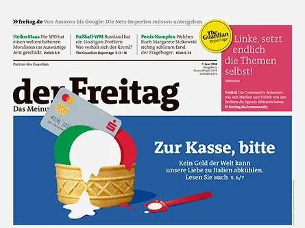 Cover der Freitag-Ausgabe 23/2018