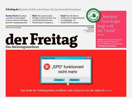 Cover der Freitag-Ausgabe 23/2019