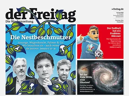 Cover der Freitag-Ausgabe 23/2021