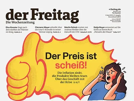 Cover der Freitag-Ausgabe 23/2023