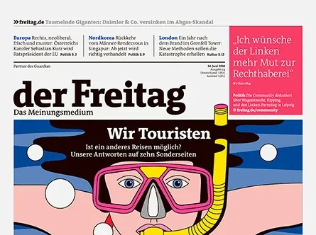 Cover der Freitag-Ausgabe 24/2018