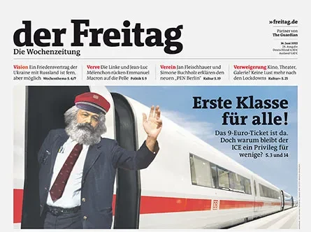 Cover der Freitag-Ausgabe 24/2022