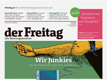 Cover der Freitag-Ausgabe 25/2016
