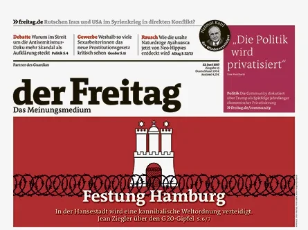 Cover der Freitag-Ausgabe 25/2017