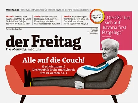 Cover der Freitag-Ausgabe 25/2018