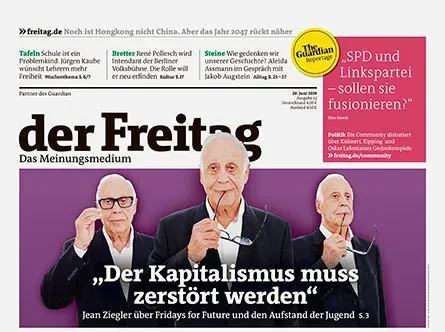 Cover der Freitag-Ausgabe 25/2019