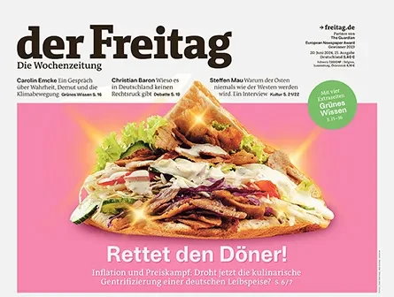Cover der Freitag-Ausgabe 25/2024