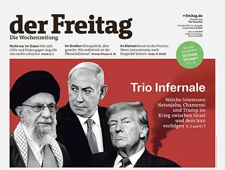 Cover der Freitag-Ausgabe 25/2025
