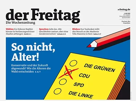 Cover der Freitag-Ausgabe 26/2021