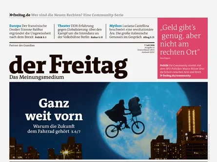 Cover der Freitag-Ausgabe 27/2016