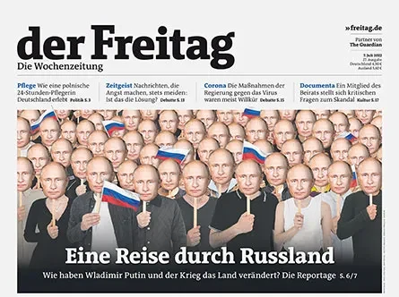 Cover der Freitag-Ausgabe 27/2022