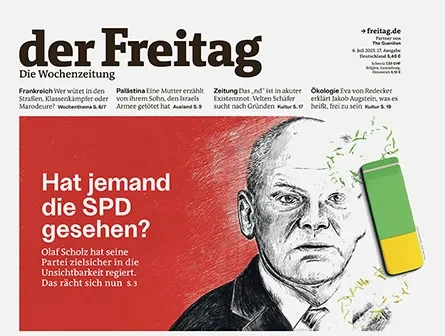 Cover der Freitag-Ausgabe 27/2023