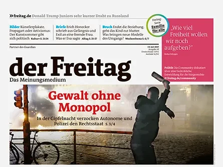 Cover der Freitag-Ausgabe 28/2017