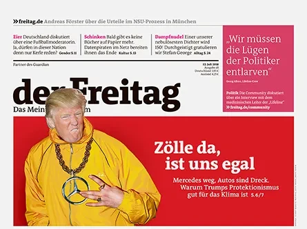 Cover der Freitag-Ausgabe 28/2018