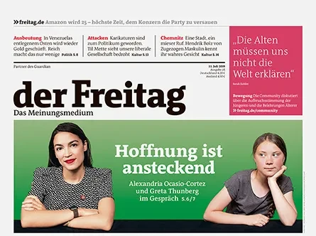 Cover der Freitag-Ausgabe 28/2019