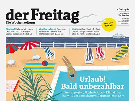 Cover der Freitag-Ausgabe 28/2022