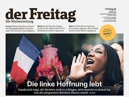 Cover der Freitag-Ausgabe 28/2024