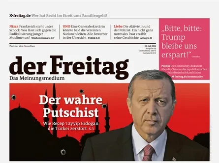 Cover der Freitag-Ausgabe 29/2016