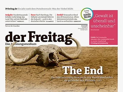 Cover der Freitag-Ausgabe 29/2017