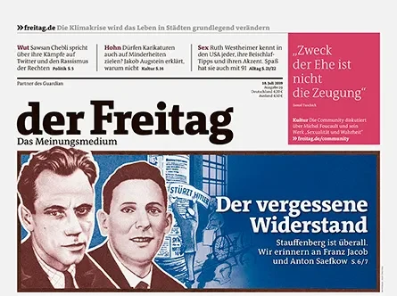 Cover der Freitag-Ausgabe 29/2019